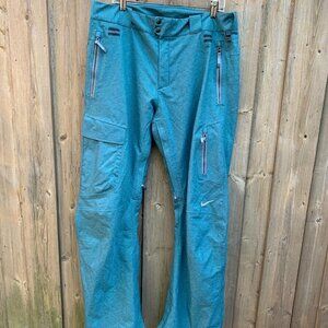 Vintage Nike Snowpants Large Teal